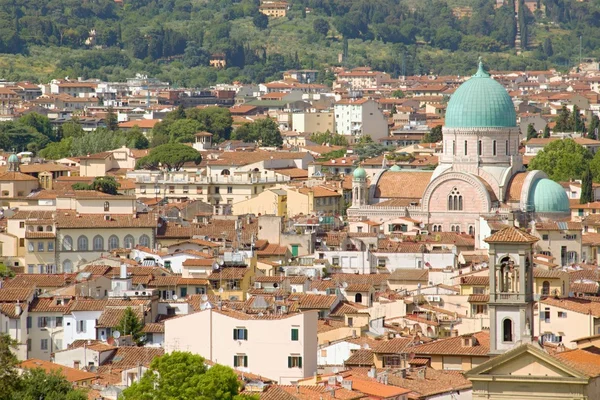 Θέα στην πόλη Φλωρεντία — Φωτογραφία Αρχείου