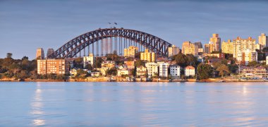 Sydney Harbour panorama clipart