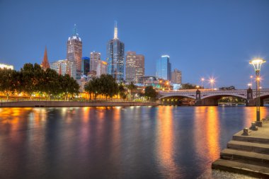 Melbourne manzarası