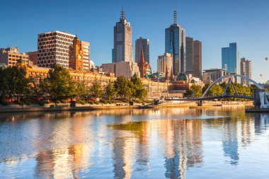 Melbourne manzarası