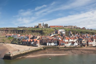 Whitby in England clipart