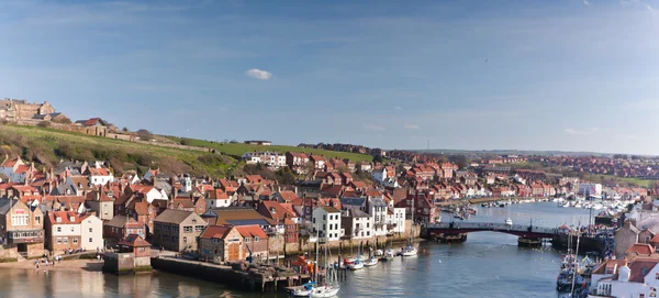 Whitby w Anglii — Zdjęcie stockowe