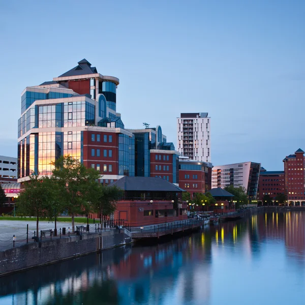 Salford Quays — Zdjęcie stockowe