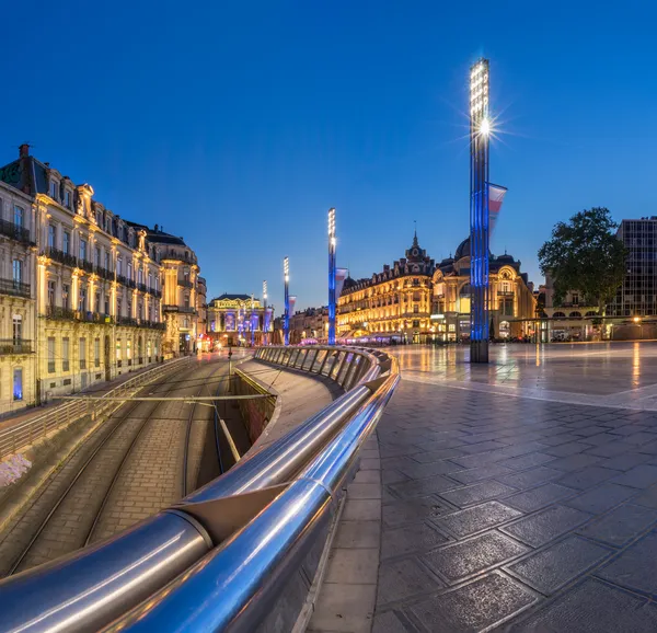 Platzieren Sie de Comedie montpellier — Stockfoto