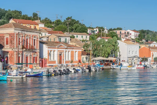 Gaios die Hauptstadt von paxos — Stockfoto