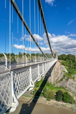Somerset 'te yüzen limanda Bristol marinası. 