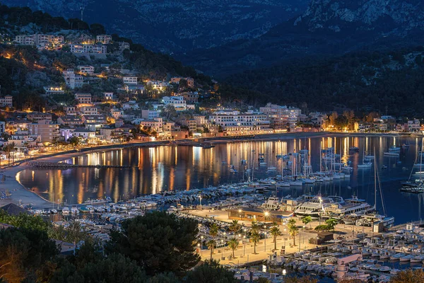 Mayorka Nın Balear Adası Ndaki Port Soiller — Stok fotoğraf