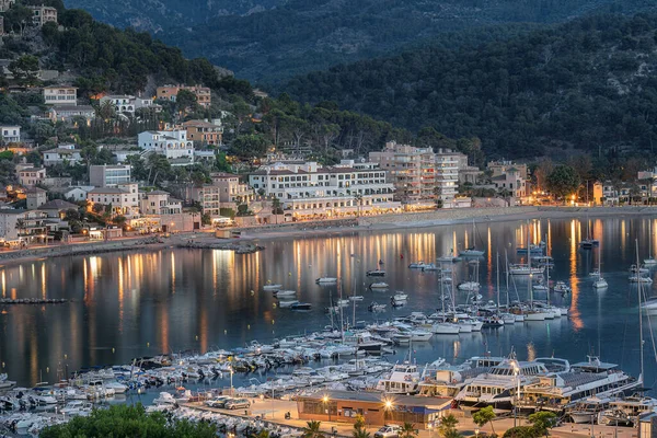 Mayorka Nın Balear Adası Ndaki Port Soiller — Stok fotoğraf