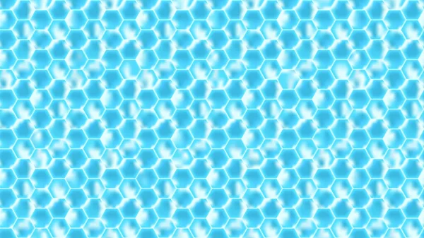 Бесшовный рисунок из сотовых голубых. Яркий фон от шестиугольника для оформления баннеров. — стоковый вектор