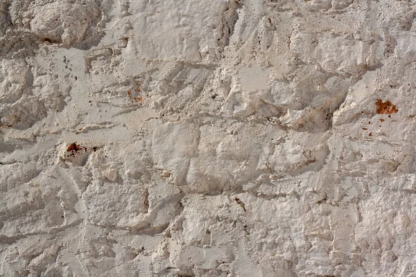 Dinding Tak Berlapis Ditutupi Dengan Mortir — Stok Foto