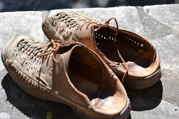 Старые туфли Лицензионные Стоковые Фото