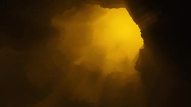 Dişlilerle dolu Sonsuz Tünel