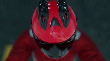 Motosikletli Gece Yarışıyor