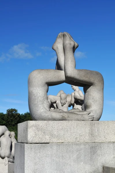 Parque Vigeland Oslo — Foto de Stock