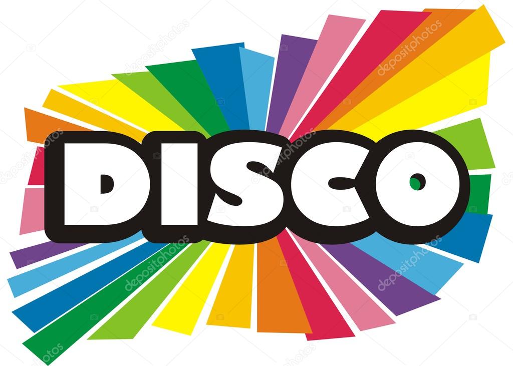 Disco music illustration