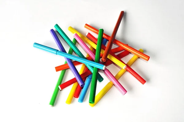 Colorful markers — Stock Photo, Image