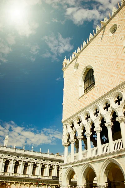 Venecia, Italia, edificio, San Marcos, bandera — Foto de Stock