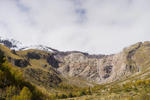 Panorama Della Natura Selvaggia Mattutina Alta Montagna — Foto Stock