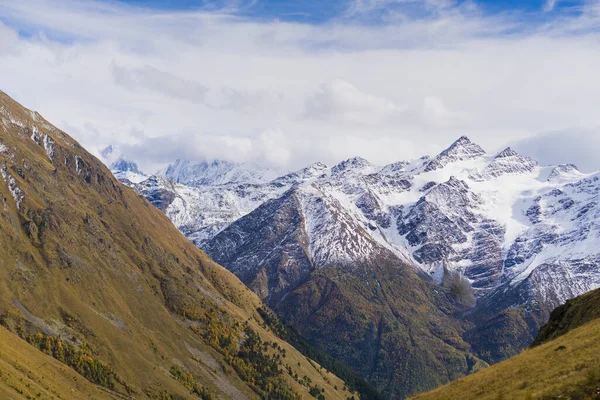 Panorama Della Natura Selvaggia Mattutina Alta Montagna — Foto Stock