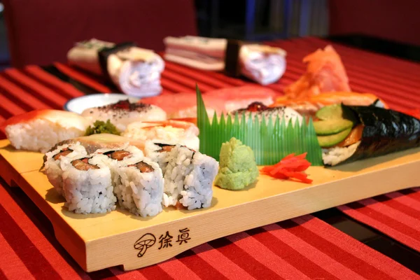 Ассорти суши — стоковое фото