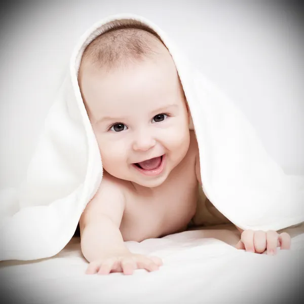 Glückliches Baby — Stockfoto