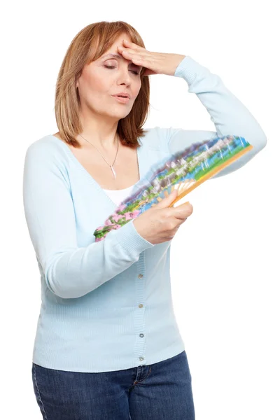 Coping with the menopause — Stock Photo, Image