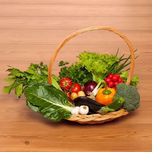 Colorful basket — Stock Photo, Image