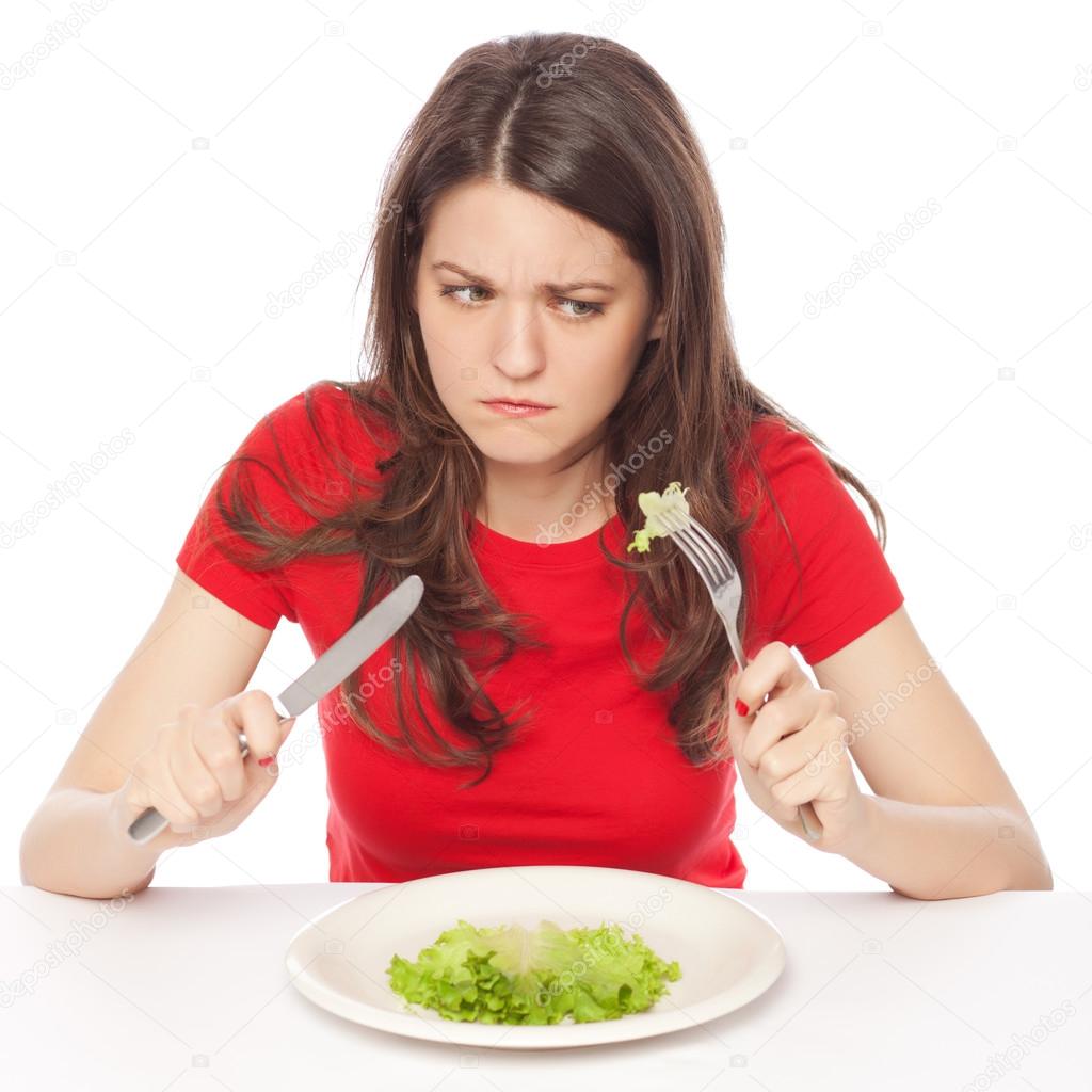 Hungry on a diet — Stock Photo © anabgd 47877655