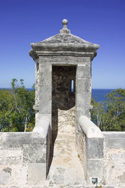 Entree Van Fort San Miguel Campeche Mexico — Stockfoto