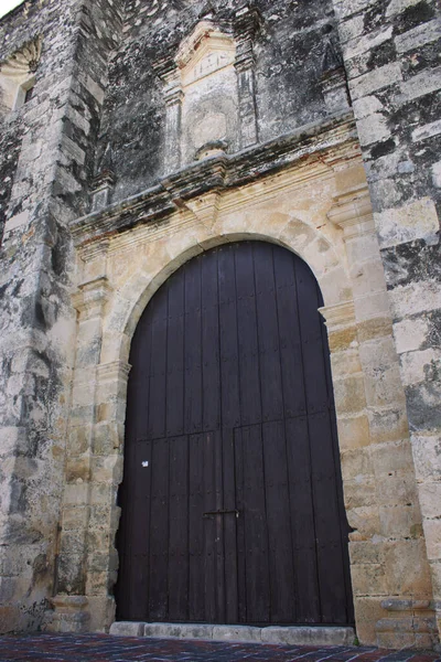 Fassaden Der Stadt Campeche Bunt Und Malerisch Campeche Mexiko Dezember — Stockfoto