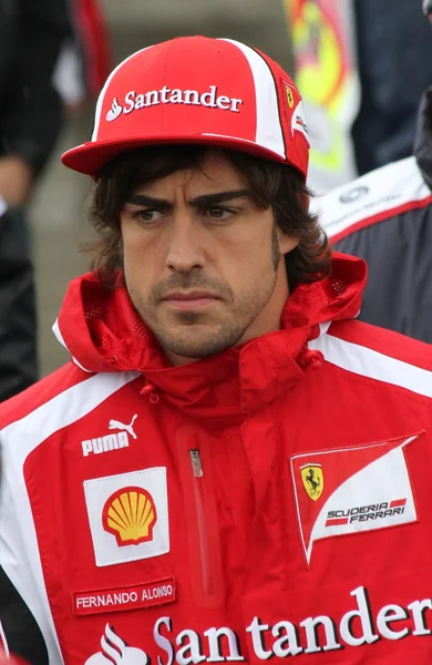 Fernando Alonso Ordförande — Stockfoto