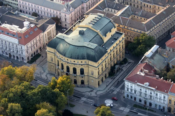 Szeged Nemzeti Színház Szeged National Theatre — Stock Fotó