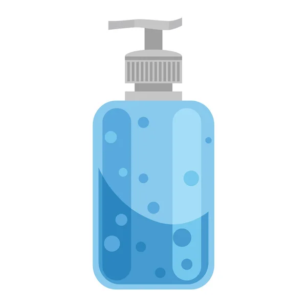 Liquid Soap Bottle Dispenser Liquid Soap Disinfectants Vector Illustration Isolated — Stock Vector
