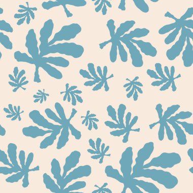 Çiçek deseni. Küçük çiçekli bir resim. Tekstil, baskı, giysi, ambalaj, dekor ve duvar kâğıdı için çiçek ve yapraklı baskı. Kusursuz sörf tasarımı