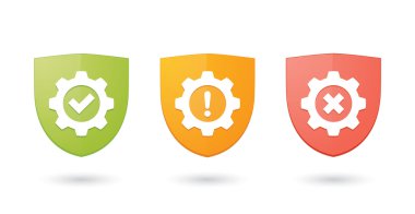 Bilişim Koruma Kalkanı simge kümesi