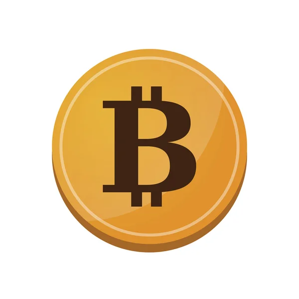 Otworzyć źródło pieniędzy bitcoin — Wektor stockowy
