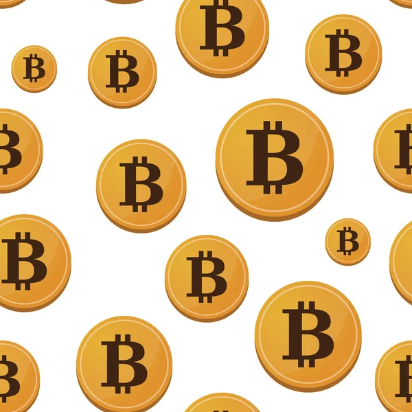 Açık kaynak para bitcoin — Stok Vektör