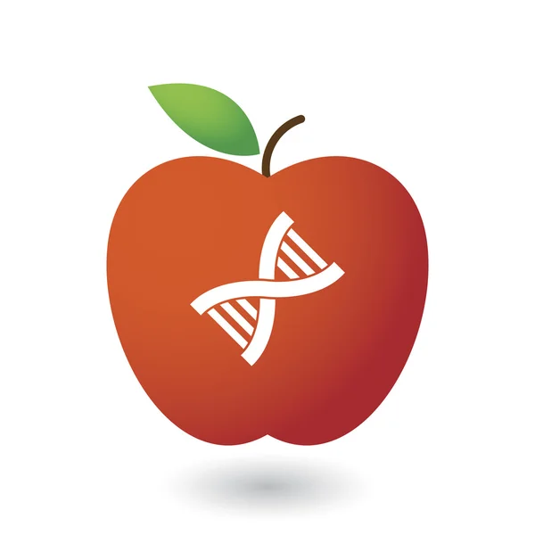 苹果的食物和健康的概念 — 图库矢量图片