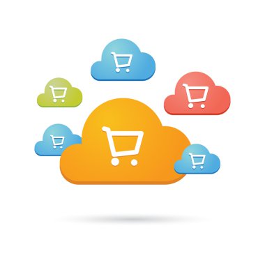 e-ticaret konsept illüstrasyon