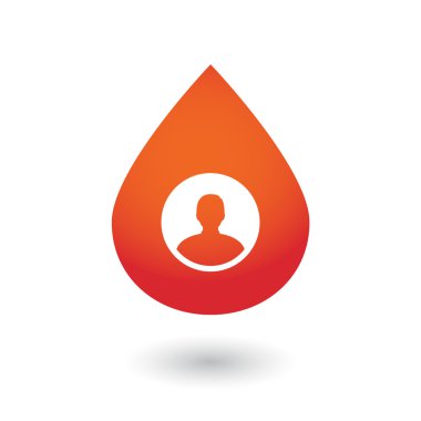 kan damlası simgesi