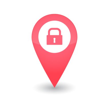 harita göstergesi simgesi ile