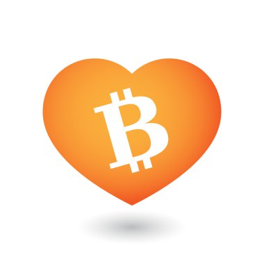 yüreğinle bitcoin simgesini