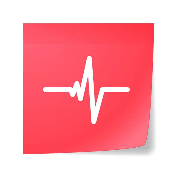 Heart beat icon — Stock Vector