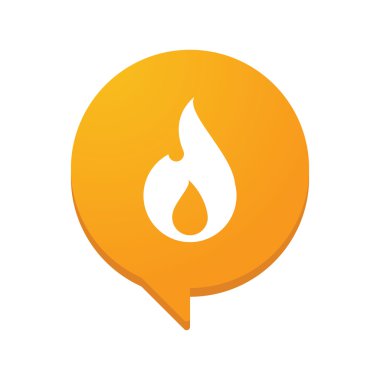 bir simge ile komik balon