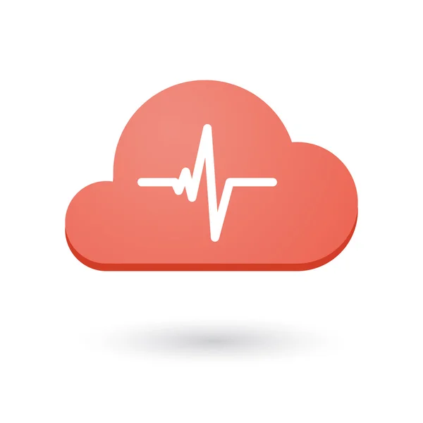 Cloud icon — Stock Vector