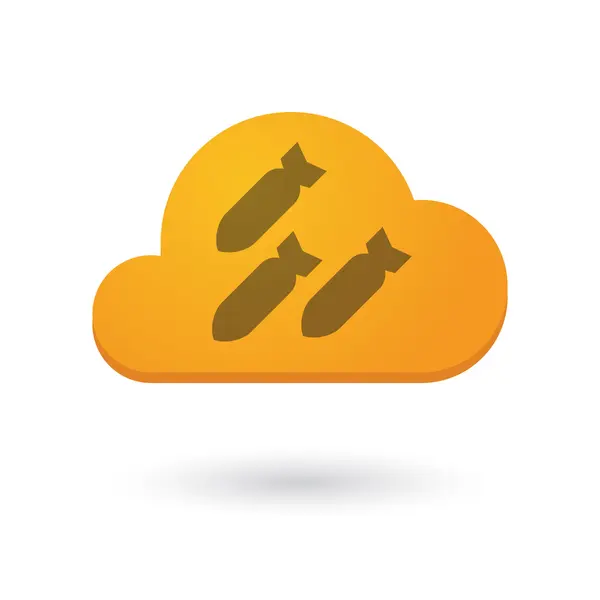 Cloud pictogram — Stockvector