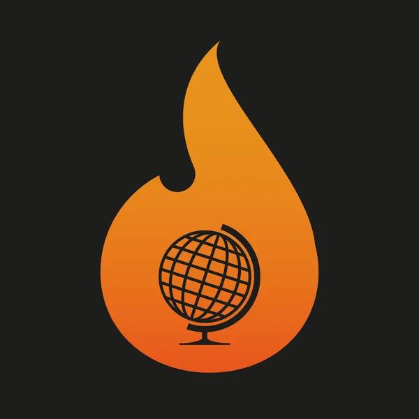 Icono de llama — Archivo Imágenes Vectoriales