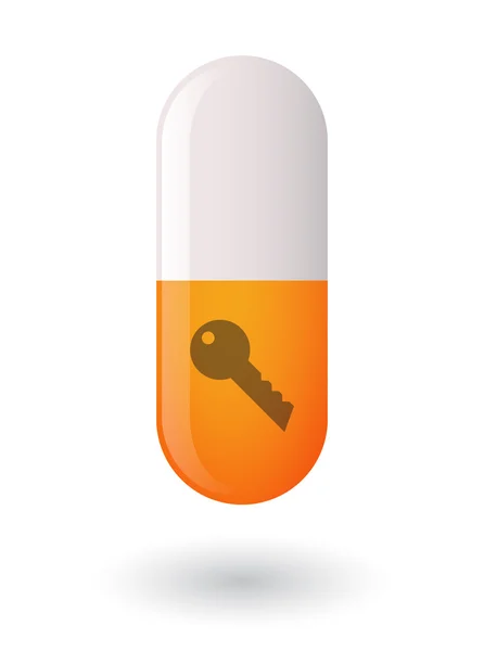 Icona della pillola — Vettoriale Stock