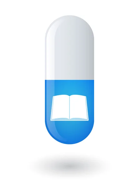 Pilulka ikona — Stockový vektor