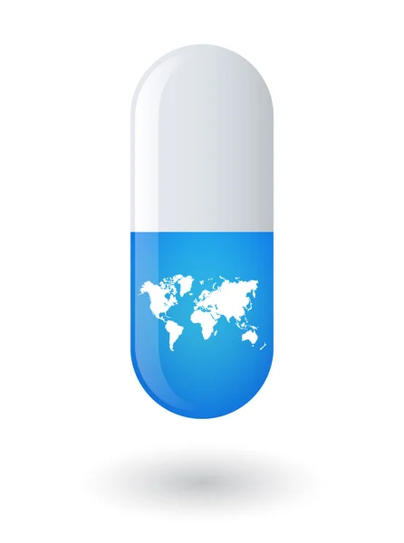 Icône pilule — Image vectorielle